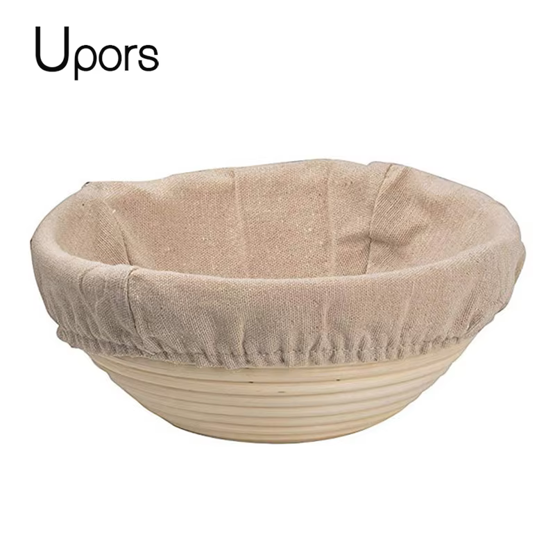UPORS panier à pain en rotin ovale naturel