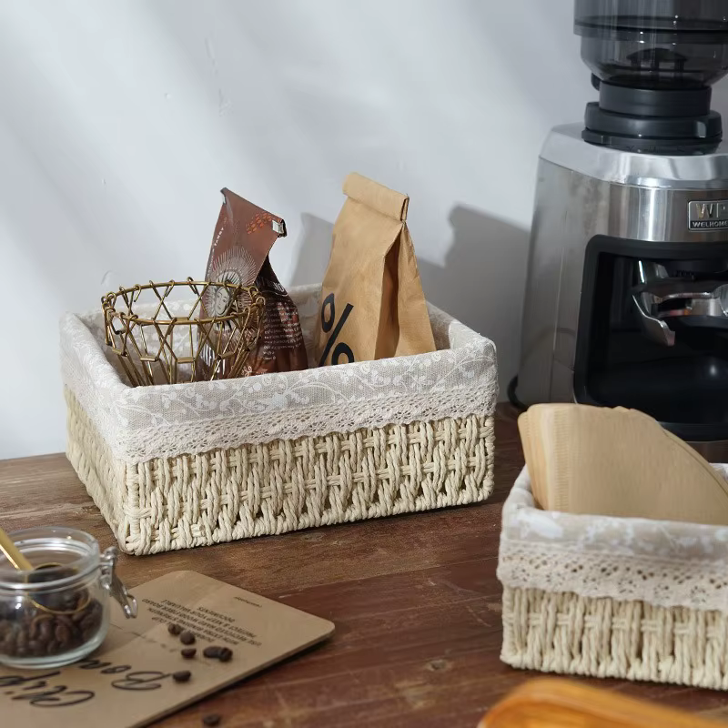Paniers de rangement cinq couleurs pour clés