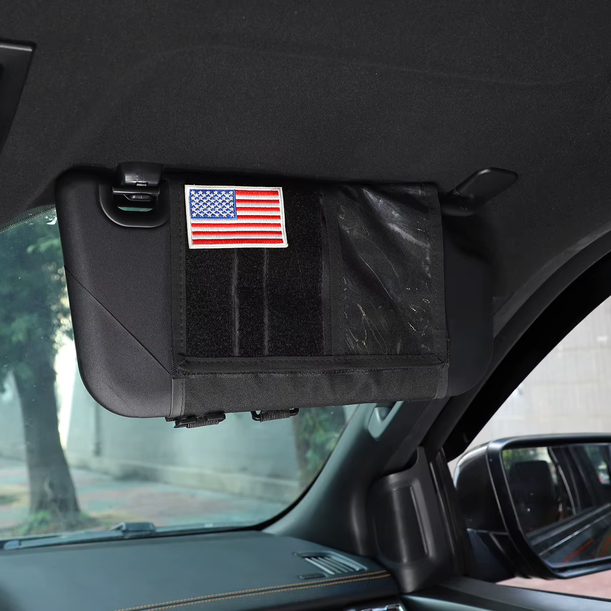 Boîte de rangement pour pare-soleil de voiture
