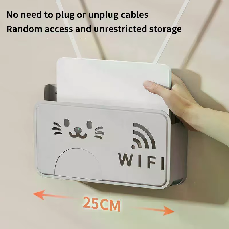 Nouveau routeur Wifi sans fil boîte de rangement prise de salon