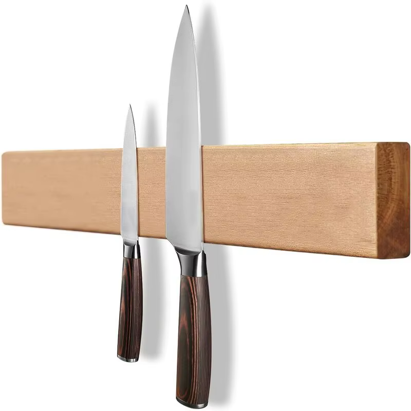 Porte-couteau magnétique pour mur