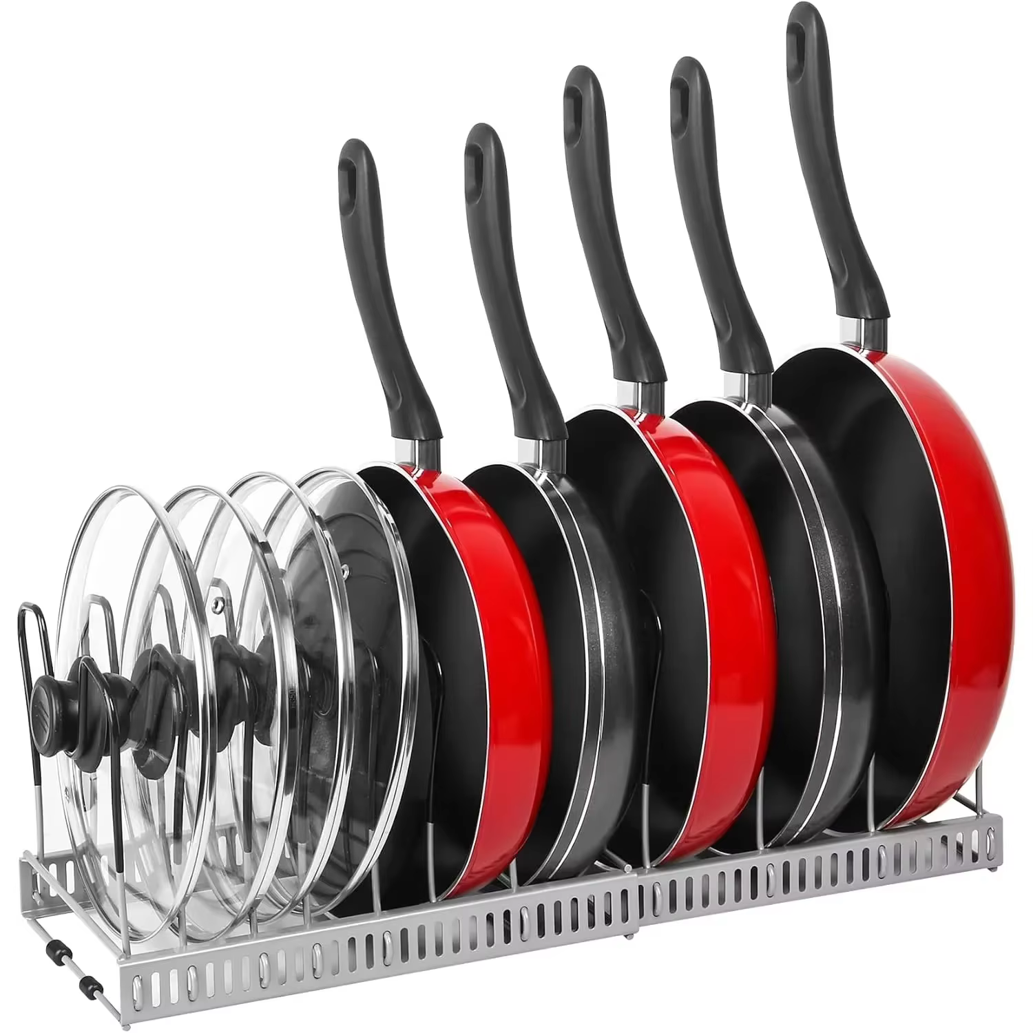Support de rangement extensible pour casseroles et poêles