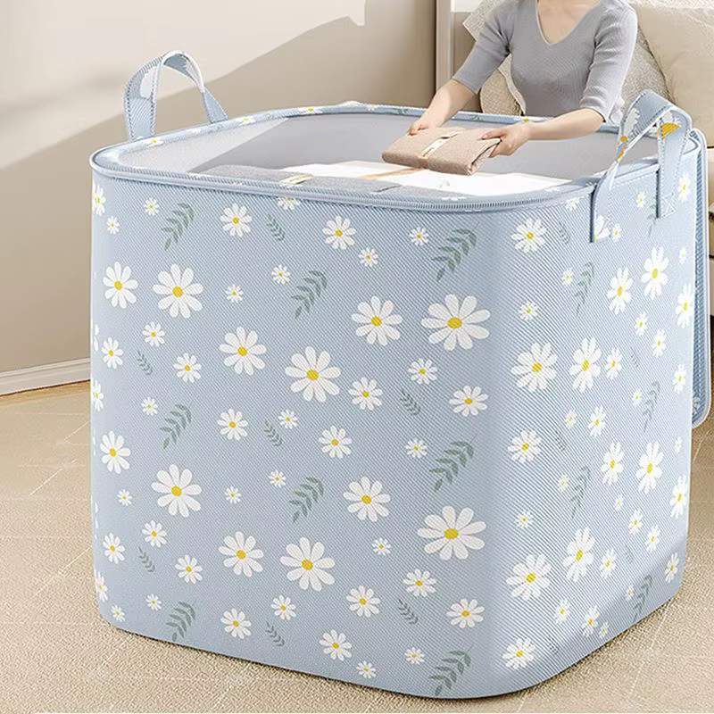 Boîte de rangement extra large avec couvercle