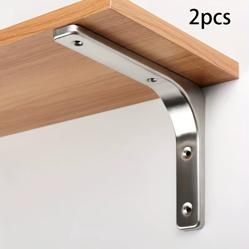 Supports d'étagère en acier inoxydable