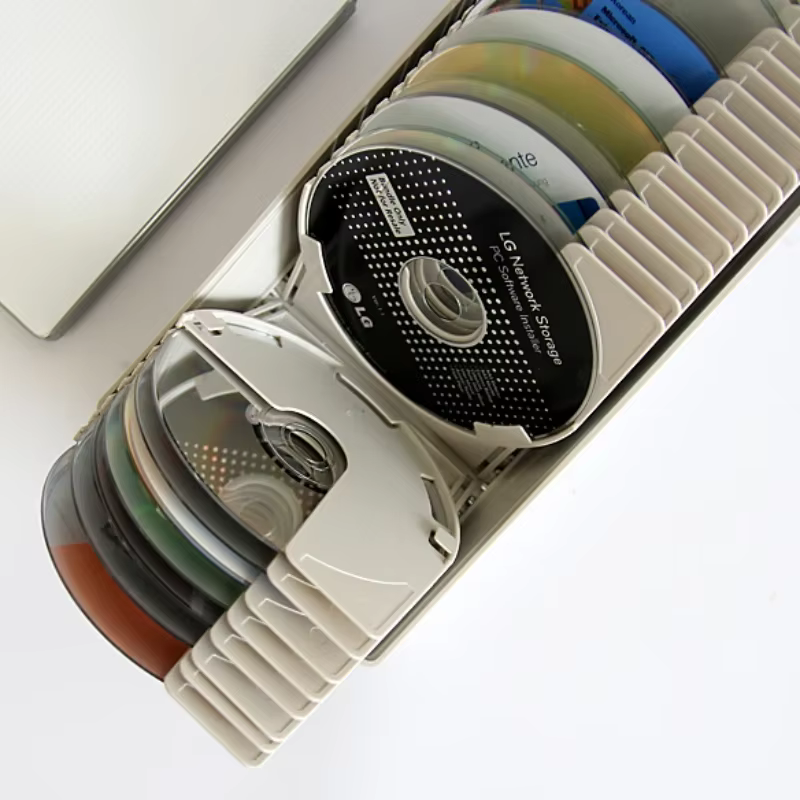 Boîte de rangement pour CD/DVD