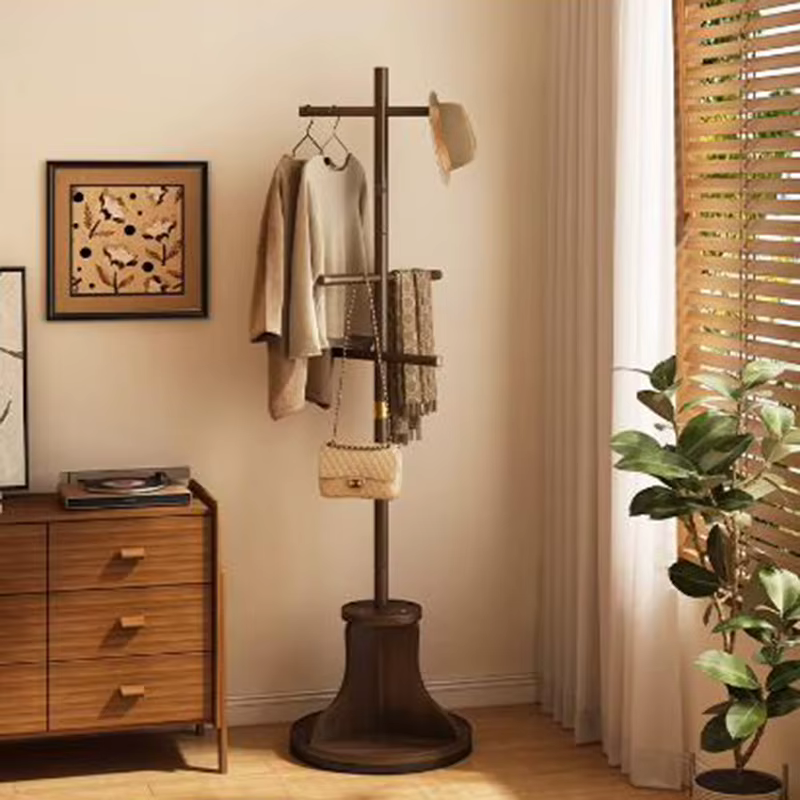 Porte-manteaux ouvert sur pied pour chambre à coucher