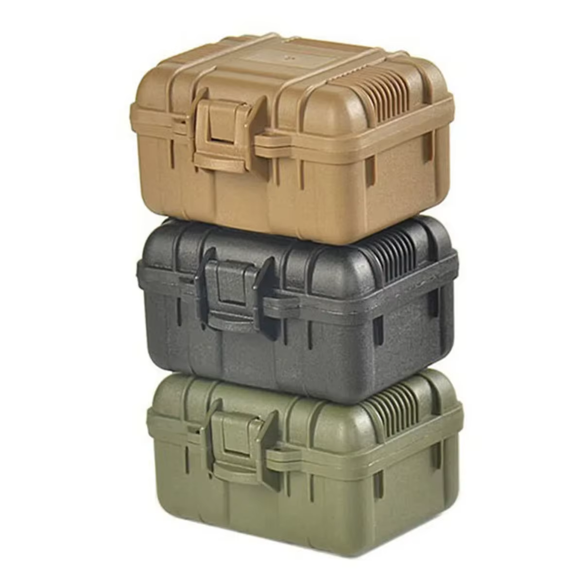 Boîte de rangement extérieure en plastique avec mousse antichoc - Utilisée pour certains articles fragiles