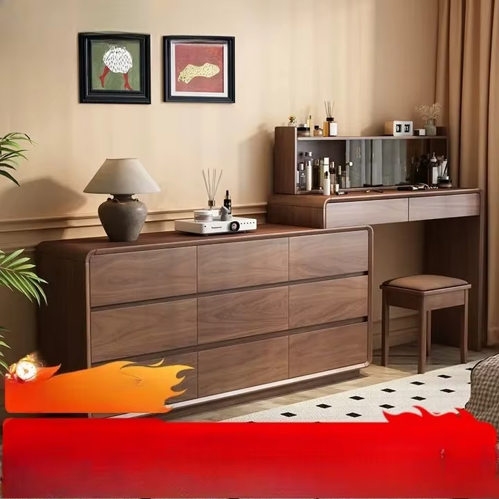 Table de toilette rétractable intégrée