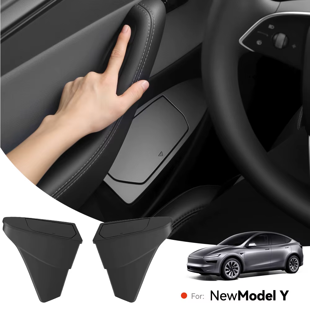 Poubelle de rangement pour porte avant YZ pour Tesla Model Y/YL Juniper