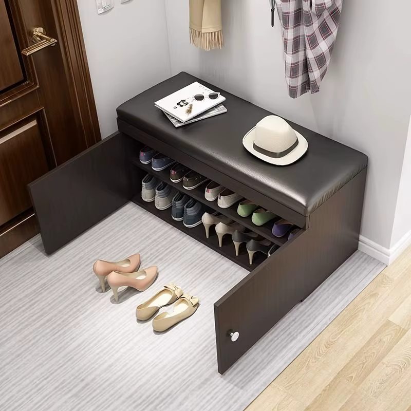 Étagère à chaussures multifonctionnelle et peu encombrante