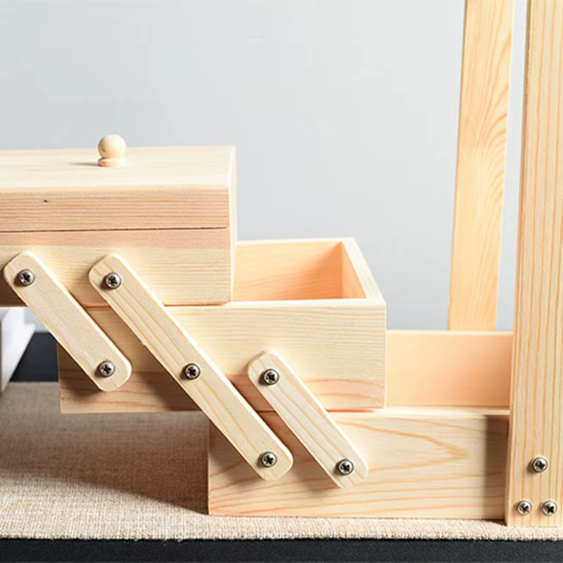 Boîte à couture en bois