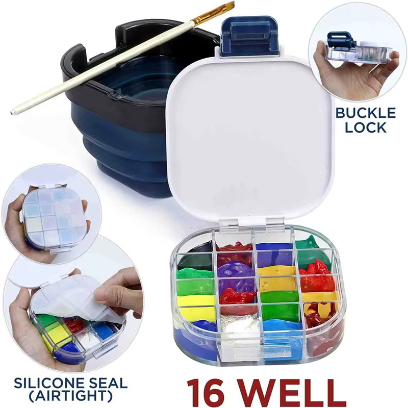 Boîte de rangement hermétique pour économiseur de peinture