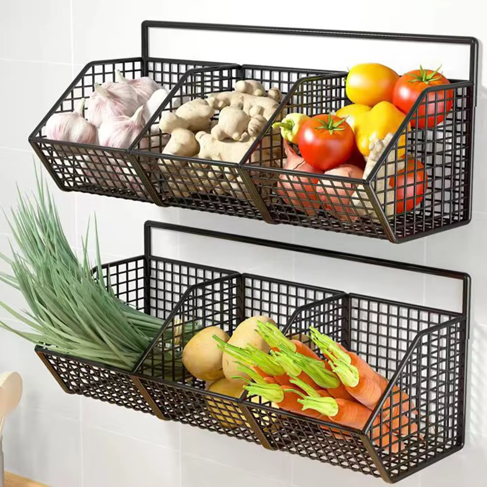 Étagère de rangement murale de cuisine