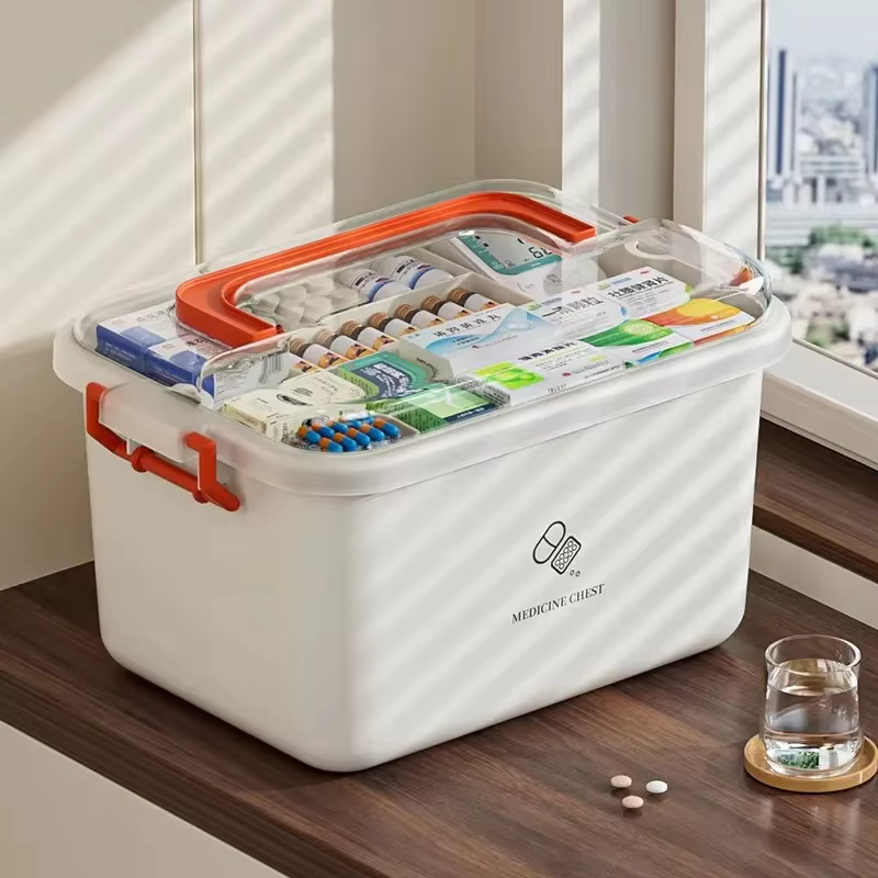 Boîte à médicaments de grande capacité