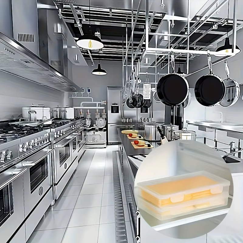 Boîte de rangement transparente pour fromage