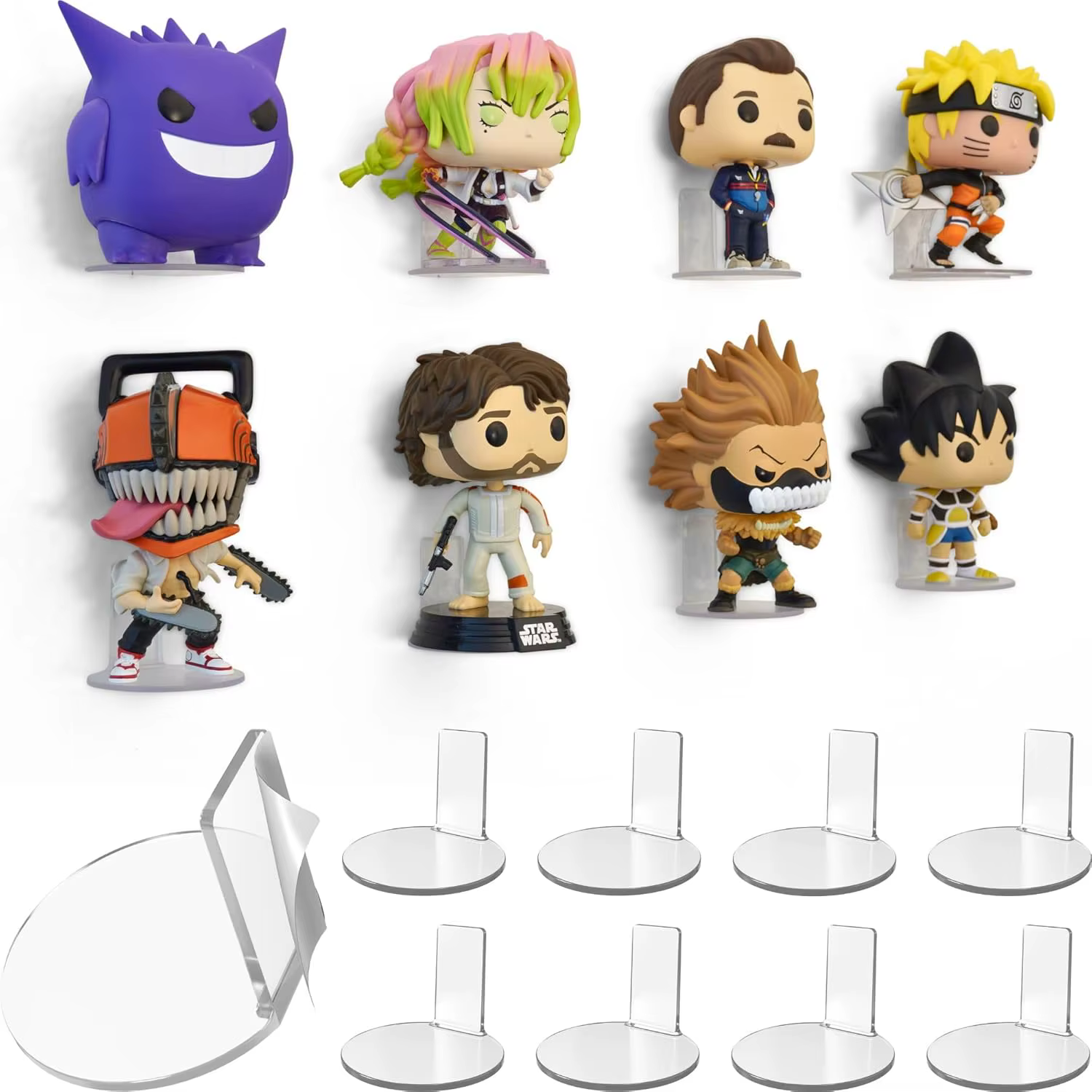 Étagère de présentation en acrylique pour figurines Funko Pop