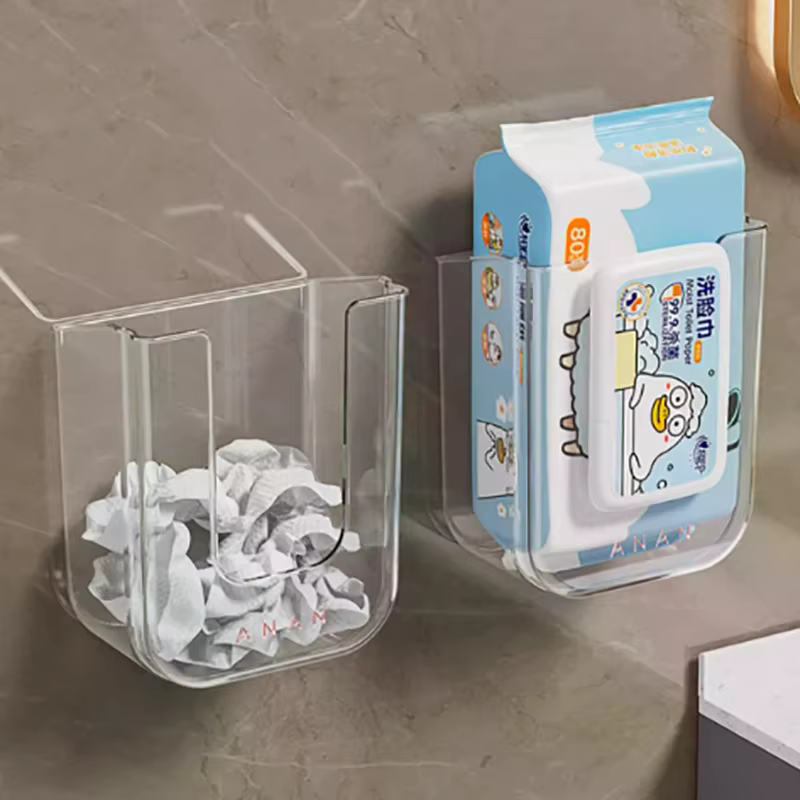 Boîte de rangement murale pratique pour lingettes humides