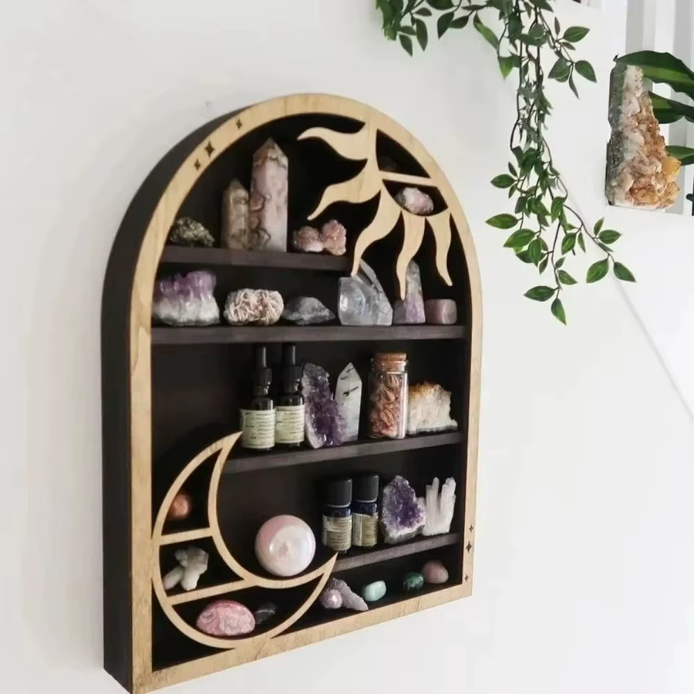 Étagère de rangement en bois