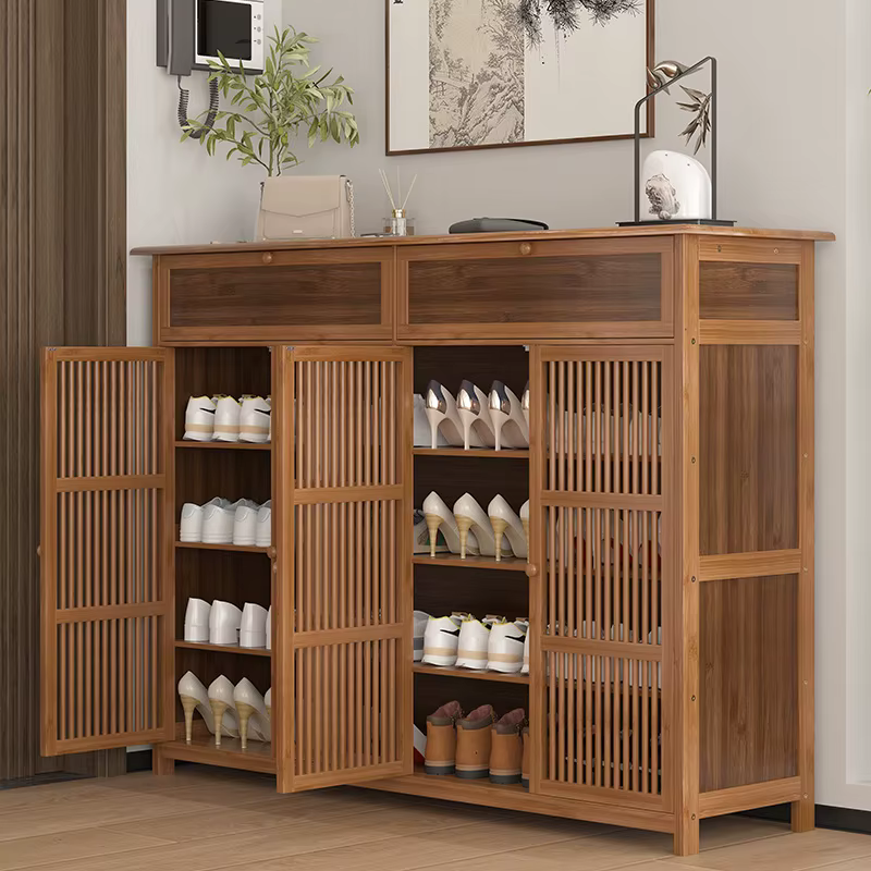 Meuble à chaussures grande capacité pour entrée de maison