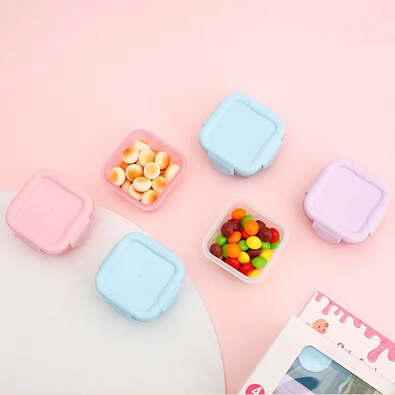 Mini boîte de rangement de cuisine avec couvercle étanche