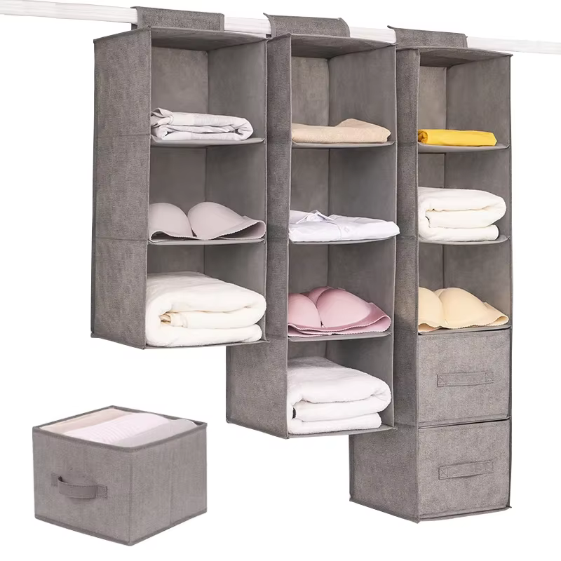 Étagères de rangement pliables