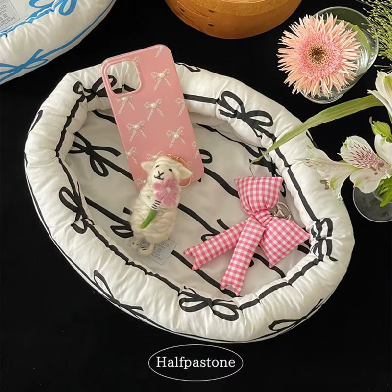 Panier de rangement à nœud coréen