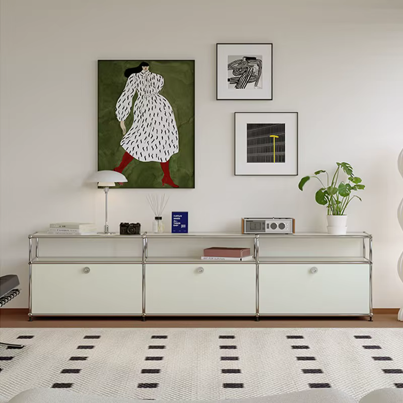 Meuble TV d'angle vertical moderne