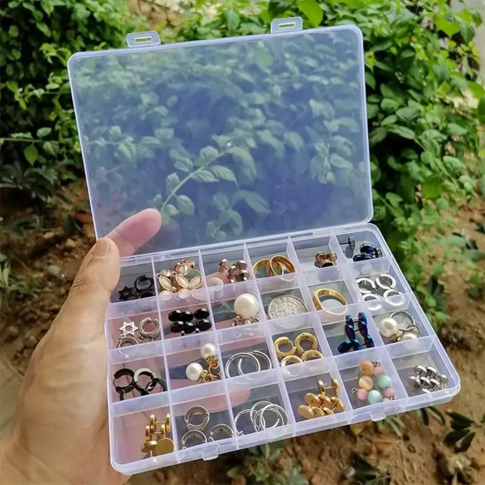 Boîte de rangement à 24 grilles