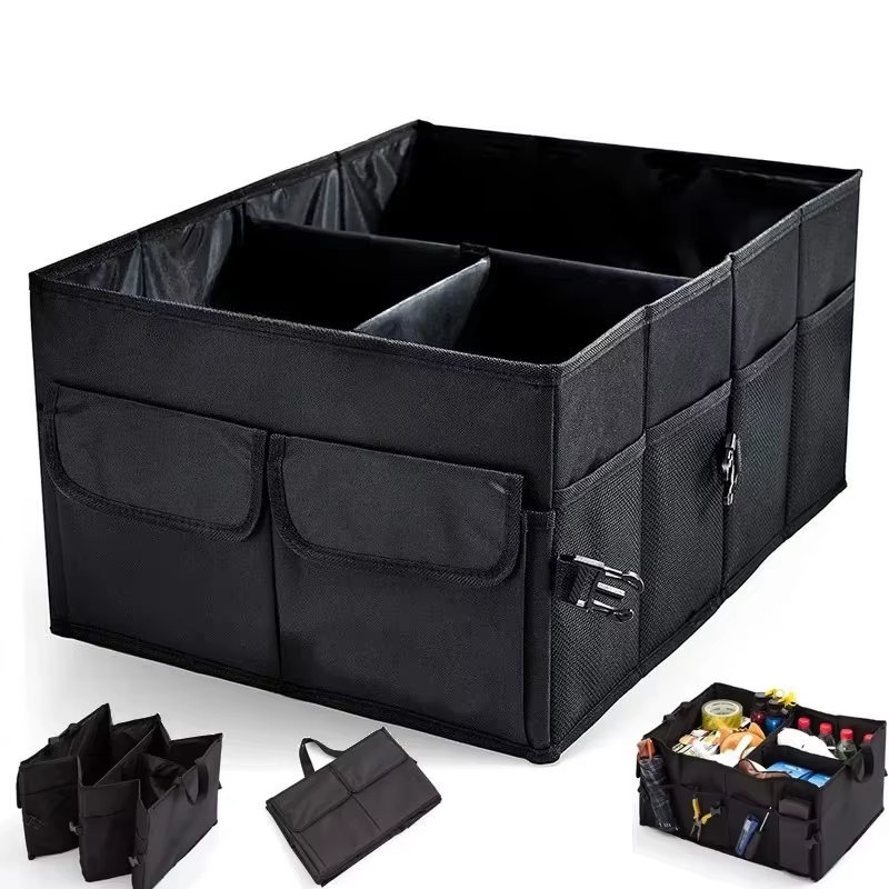 Boîte de rangement de voiture de grande capacité