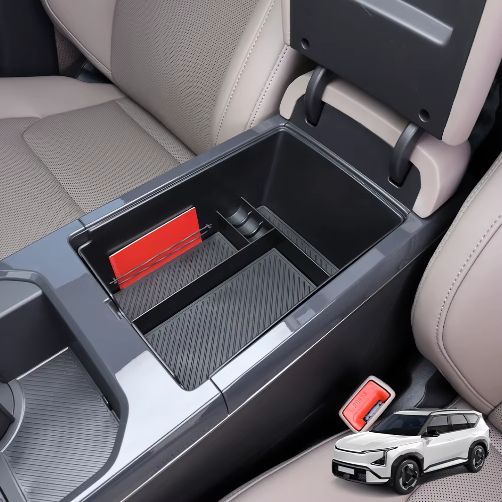 Boîte de rangement centrale spéciale pour réglage de voiture Kia EV5