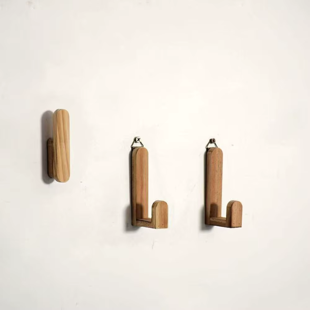 Étagère murale en bois massif