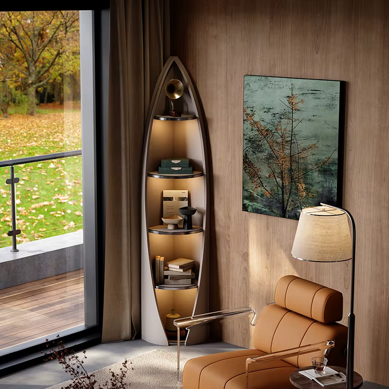 Armoire d'angle de luxe haut de gamme