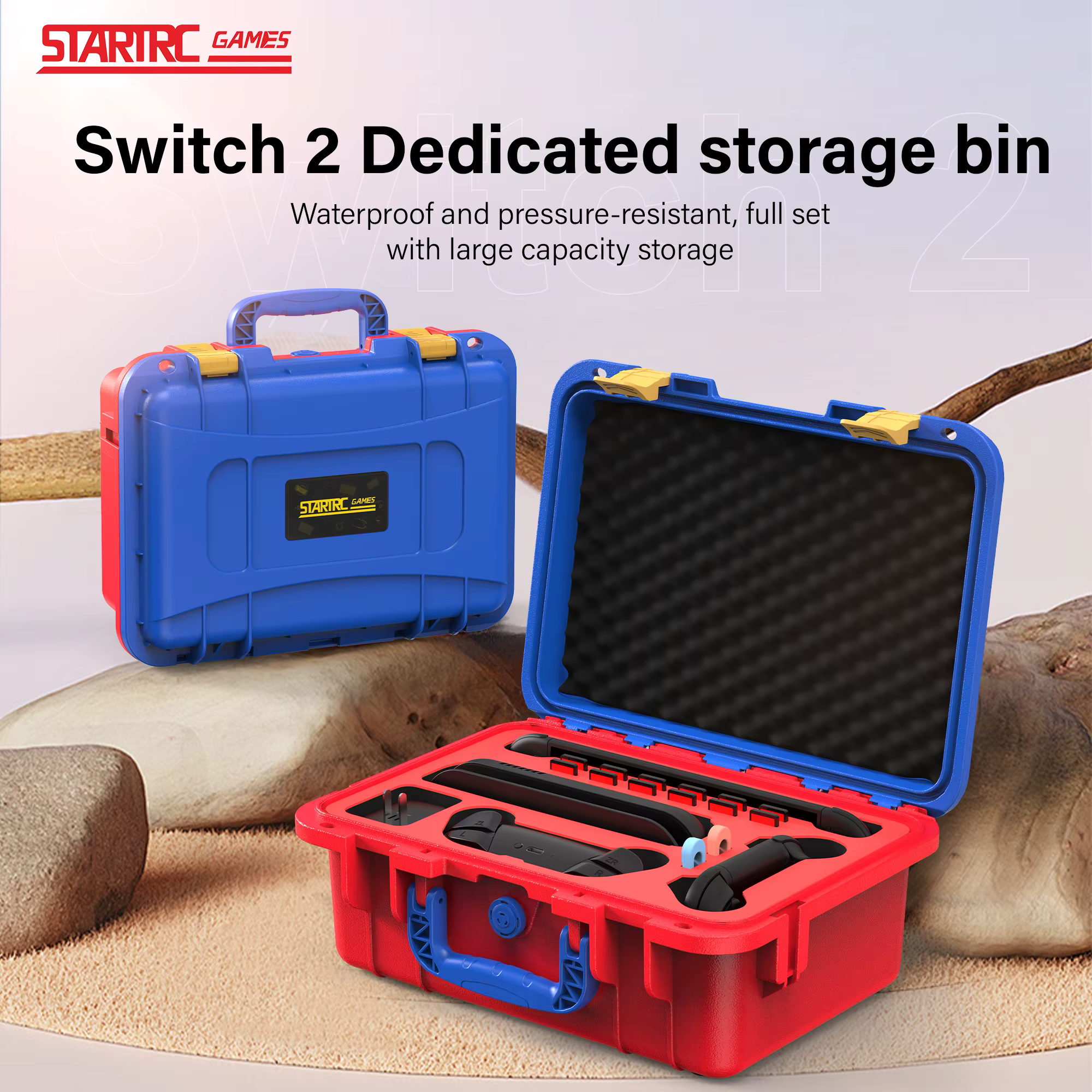 Mallette de rangement pour console de jeu Switch 2