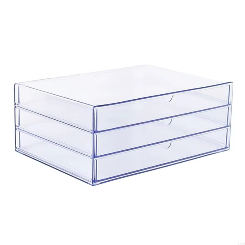 Organisateur bureau en acrylique transparent