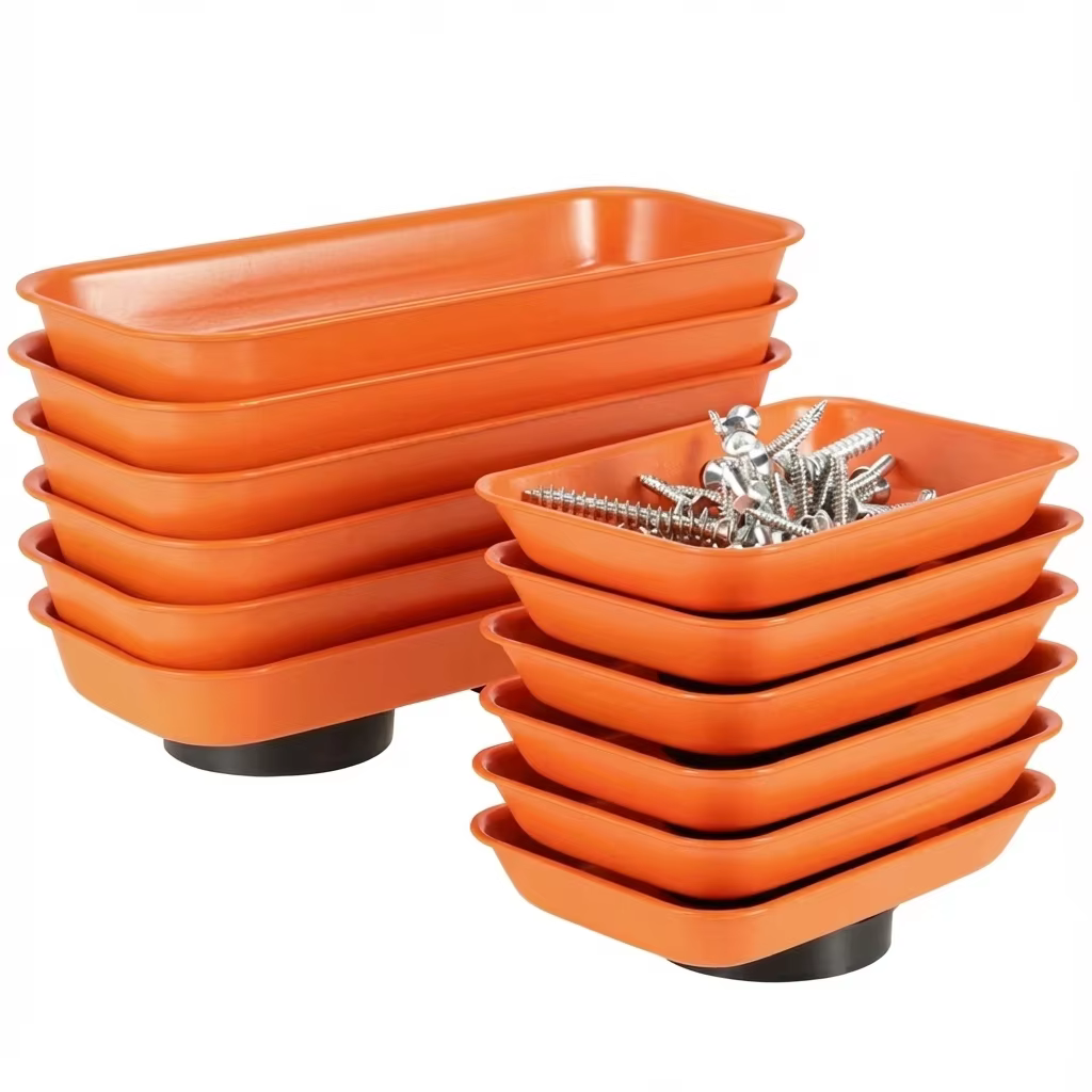Ensemble de plateaux de pièces magnétiques