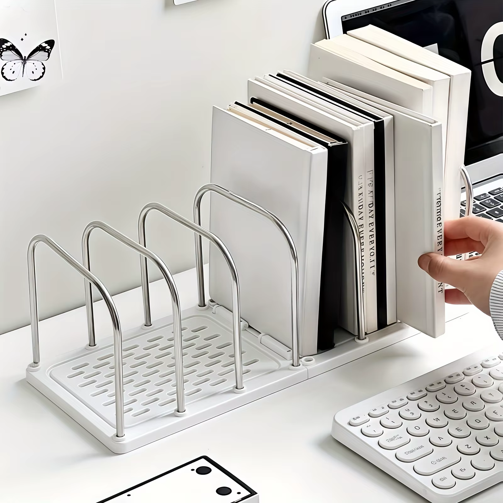 Bibliothèque de bureau en matériau PP | Etagère de rangement