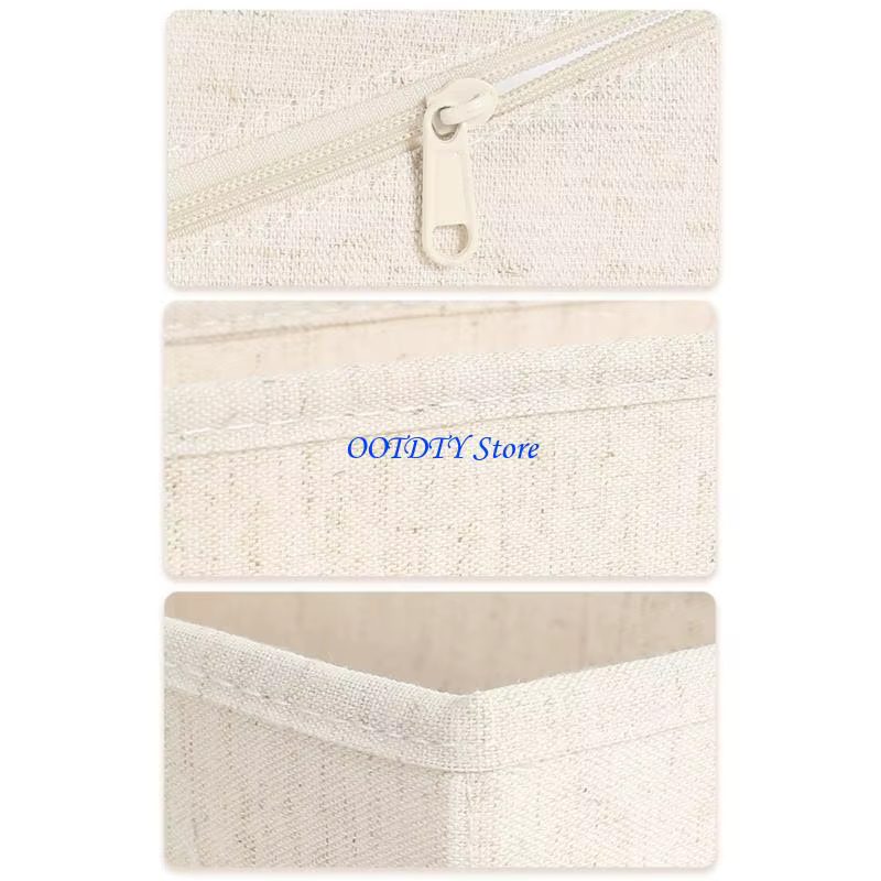 Organisateur placard robuste en tissu coton lin 367A