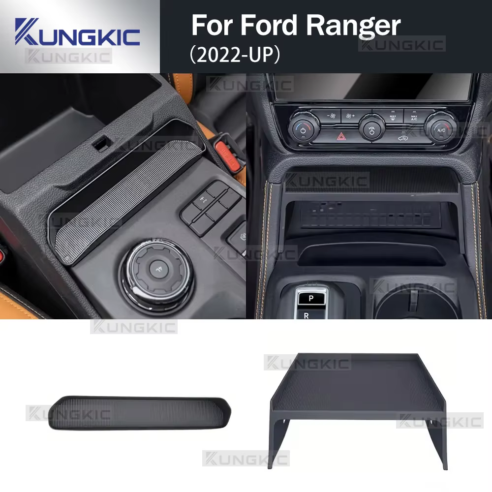 Boîte de rangement centrale pour Ford Ranger T9 2022 2023 2024 2025