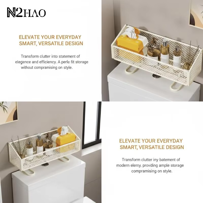 Étagère de rangement pour toilettes