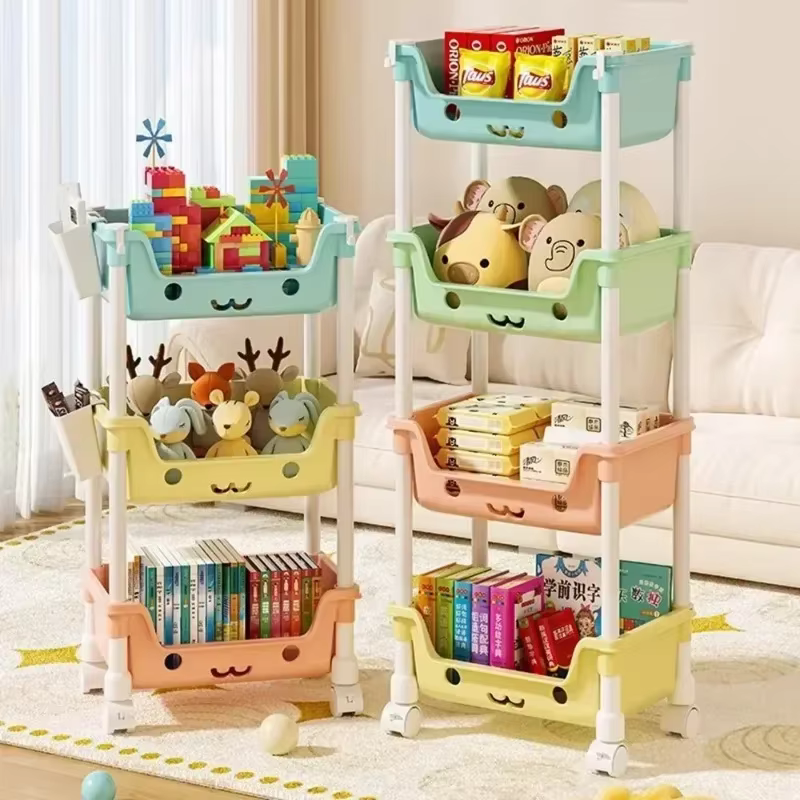 Chariot de rangement pour jouets pour enfants