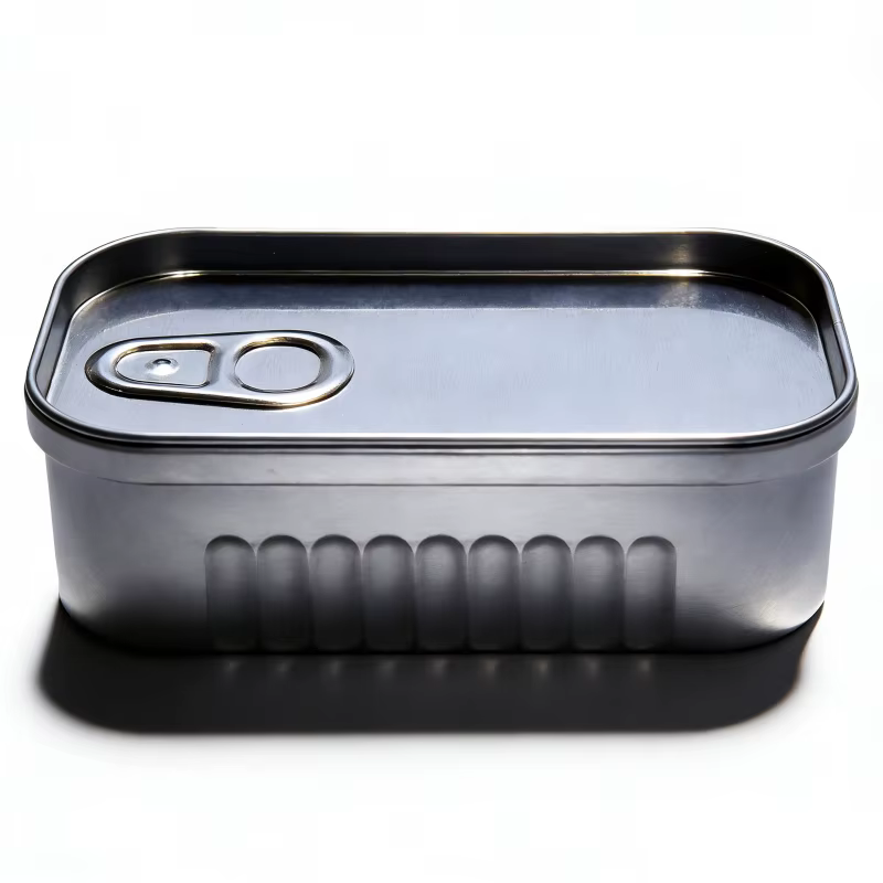 Boîte de rangement en forme de boîte de conserve de sardines
