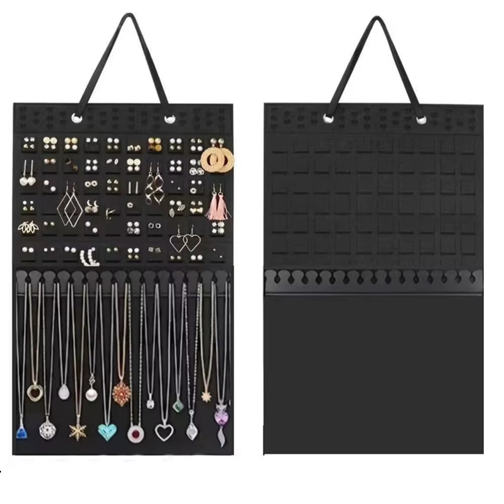 Organisateur de rangement de bijoux en feutre