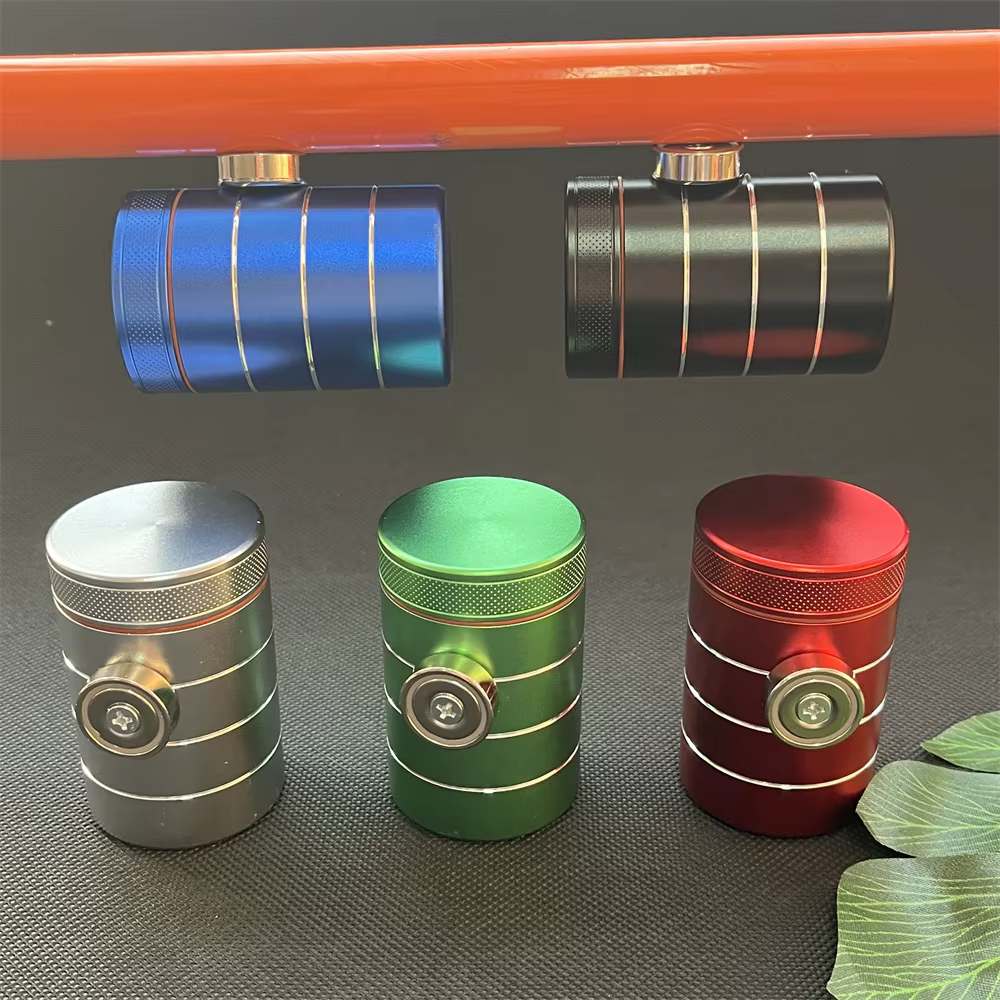 Boîte de rangement magnétique solide en aluminium