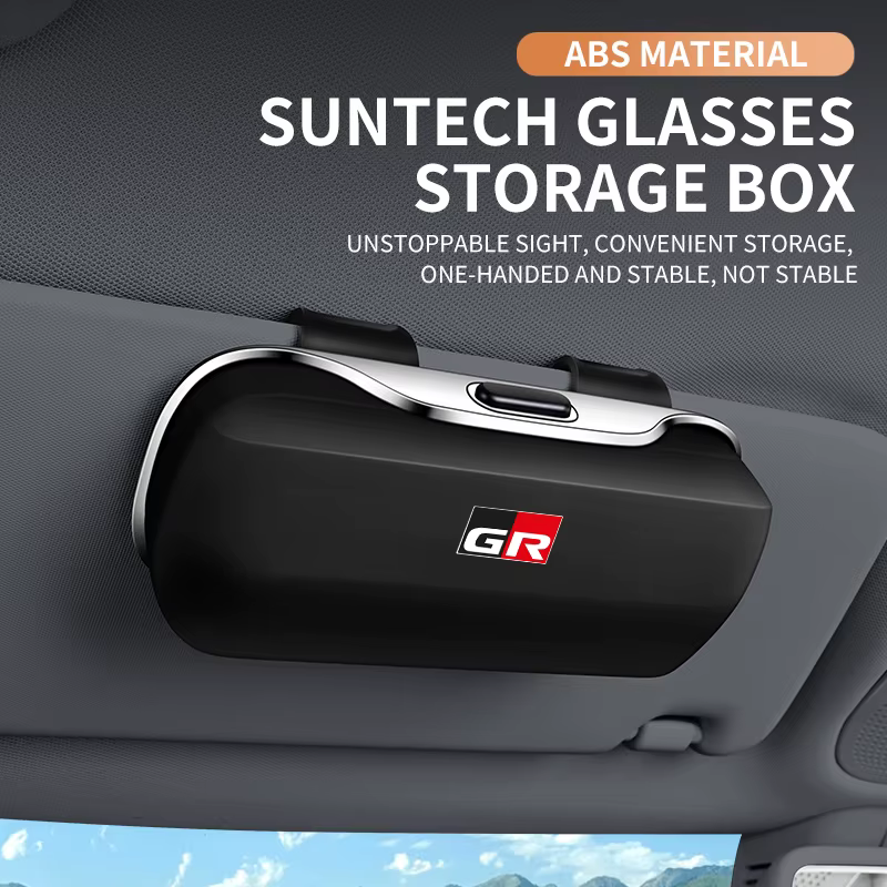 Boîte de rangement pour lunettes de voiture