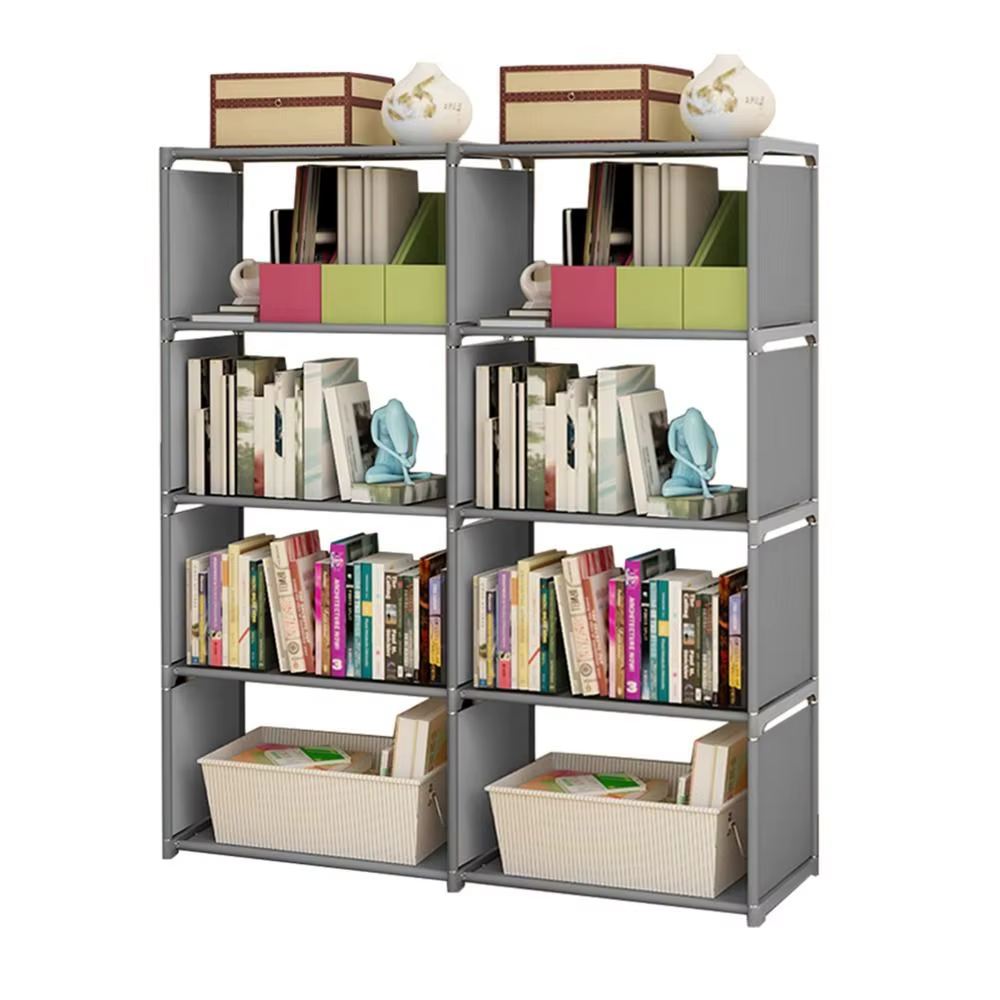 Étagère à livres multifonctionnelle à 5 niveaux