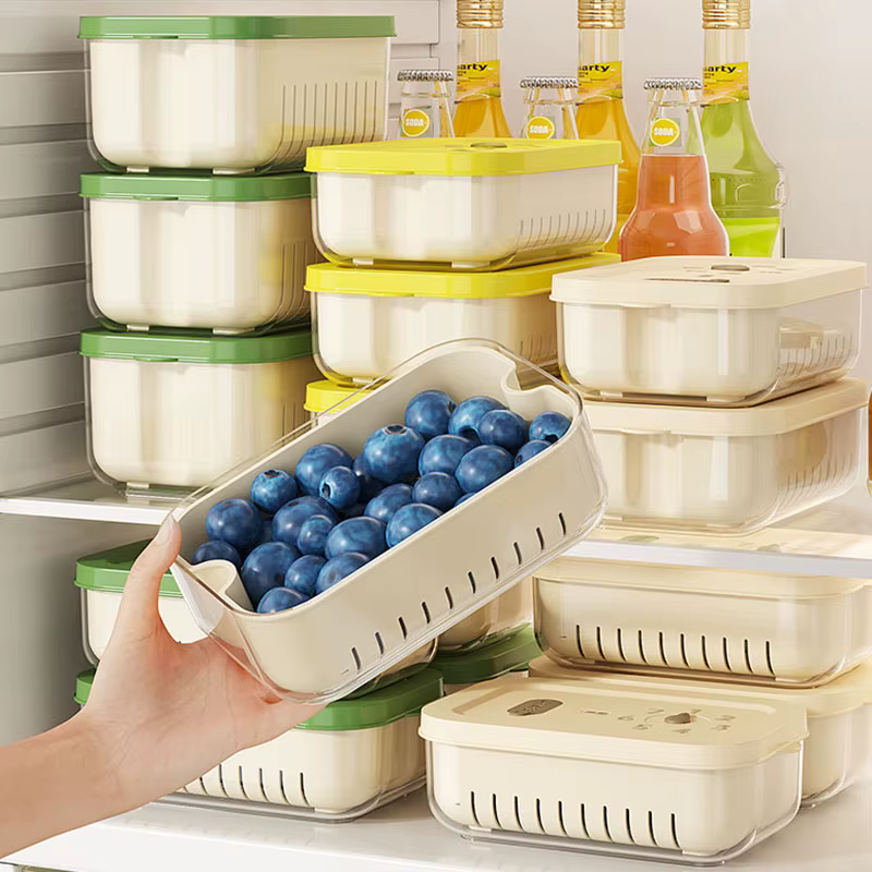 Boîte scellée au réfrigérateur pour légumes et fruits