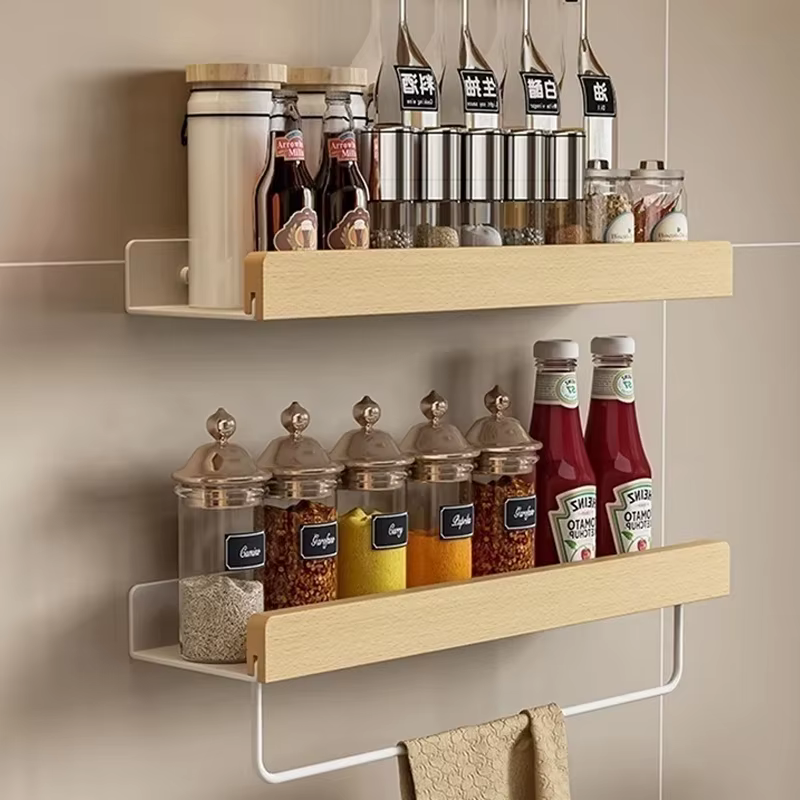 Organisateur de cuisine en bois