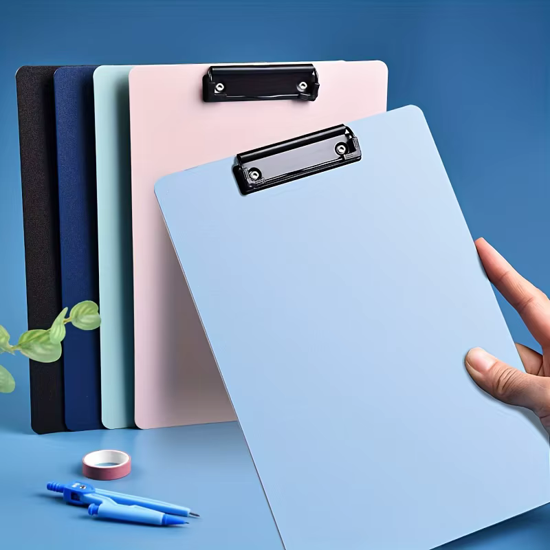 Presse-papiers A5 avec porte-stylo et Clip à profil bas