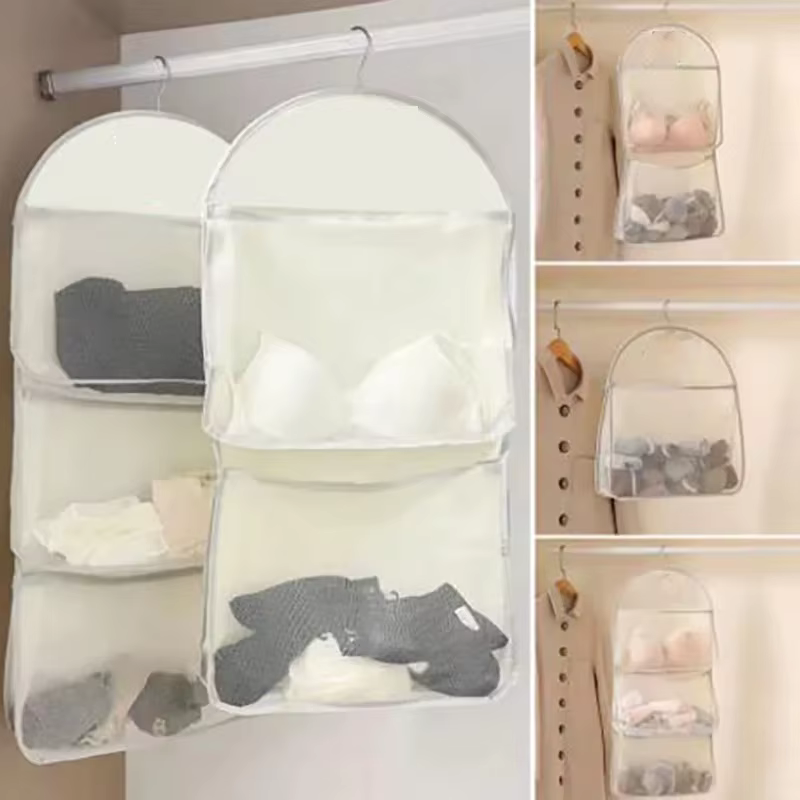 Sac de rangement multicouche en maille