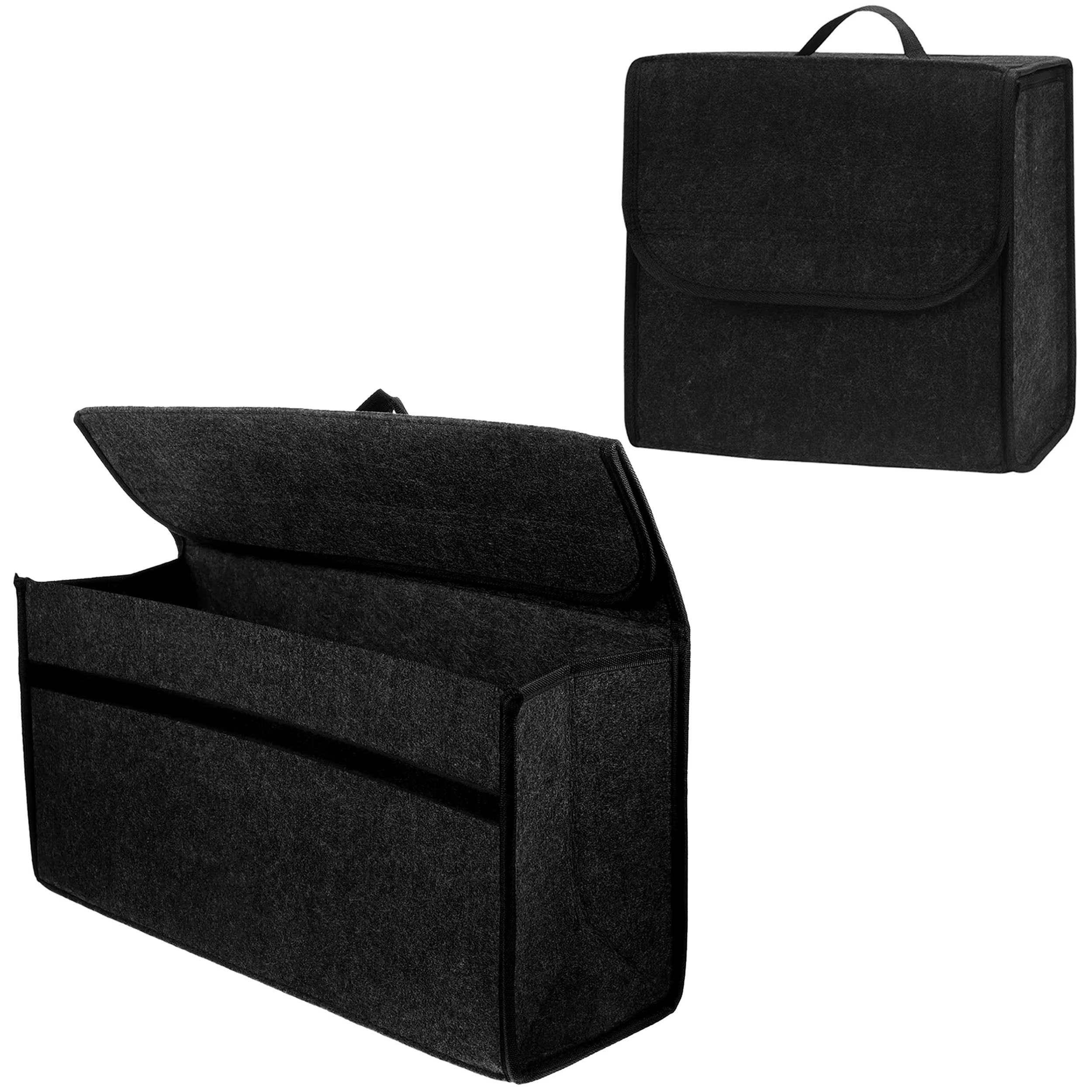 Organisateur de coffre de voiture en feutre pliable
